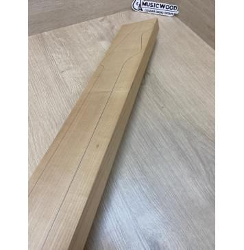 Клён Печёный 150гр заготовка грифа для электрогитары Радиал АА 27х92х710 мм-14