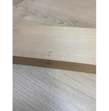 Клён Печёный 150гр заготовка грифа для электрогитары Радиал АА 27х92х710 мм-10