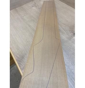 Клён Печёный 150гр заготовка грифа для электрогитары Радиал АА 27х92х710 мм-7