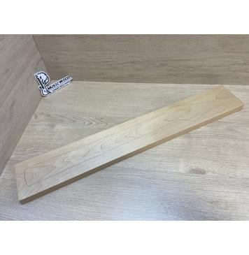 Клён Печёный 150гр заготовка грифа для электрогитары Тангент А 26х110х735 мм-0