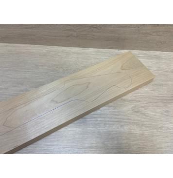 Клён Печёный 150гр заготовка грифа для электрогитары Тангент А 26х110х735 мм-1