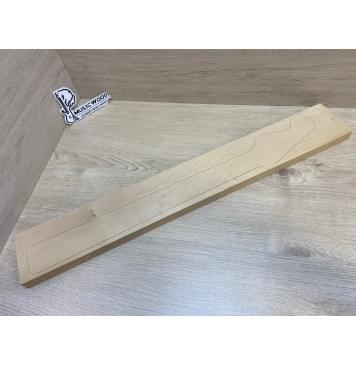 Клён Печёный 150гр заготовка грифа для электрогитары Радиал АА 25.5х100х715 мм-0