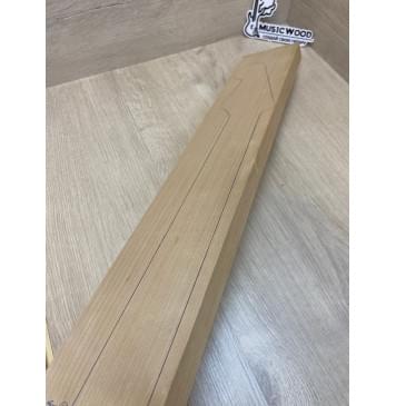 Клён Печёный 150гр заготовка грифа для электрогитары Радиал АА 25.5х100х715 мм-5