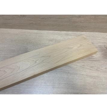 Клён Печёный 150гр заготовка грифа для электрогитары Тангент ААА 24.5х110-95х785 мм-1