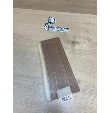 Орех Американский Заболонь заготовка накладки на головку грифа Радиал АА 5х118-104х245 мм-0