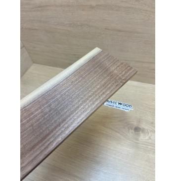 Орех Американский Заболонь заготовка накладки на головку грифа Радиал АА 5х118-104х245 мм-1