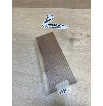 Орех Американский Заболонь заготовка накладки на головку грифа Радиал АА 6х118-104х245 мм-0