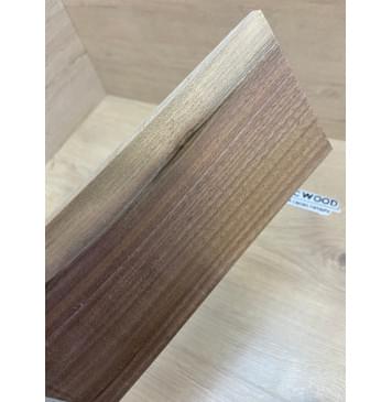 Орех Американский Заболонь заготовка накладки на головку грифа Радиал АА 6х118-104х245 мм-2