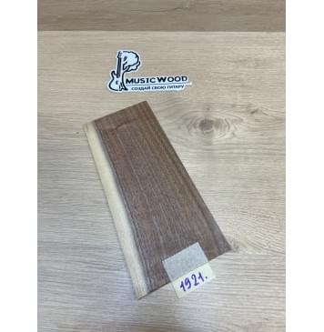 Орех Американский Заболонь заготовка накладки на головку грифа Радиал АА 3х118-104х245 мм-0