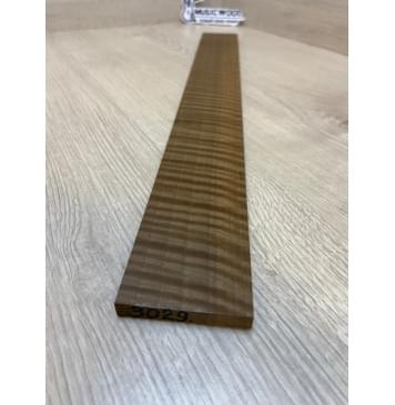 Орех Грецкий Волнистый Печёный 180гр заготовка накладки для электрогитары Радиал АА Волна ААА 8х62-56х560 мм-2