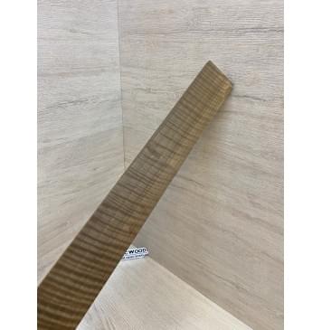 Орех Грецкий Волнистый Печёный 180гр заготовка накладки для электрогитары Радиал АА Волна ААА 8х62-56х560 мм-18