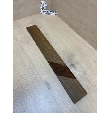 Орех Грецкий Волнистый Печёный 180гр заготовка накладки для электрогитары Радиал АА Волна ААА 8х76х560 мм-12