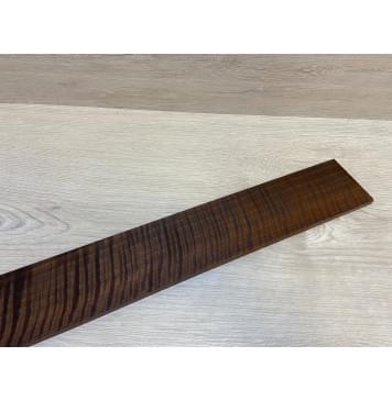 Орех Грецкий Волнистый Печёный 180гр заготовка накладки для электрогитары Радиал АА Волна ААА 8х76х560 мм-11