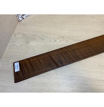 Орех Грецкий Волнистый Печёный 180гр заготовка накладки для электрогитары Радиал АА Волна ААА 8х76х560 мм-17