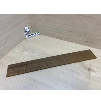 Орех Грецкий Волнистый Печёный 180гр заготовка накладки для электрогитары Радиал ААА Волна АА 7.5х78х550 мм-3