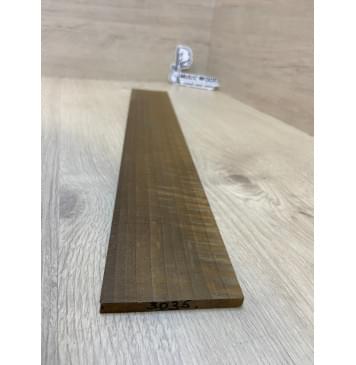 Орех Грецкий Волнистый Печёный 180гр заготовка накладки для электрогитары Радиал ААА Волна АА 7.5х78х550 мм-4