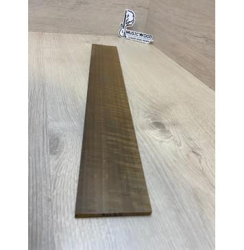 Орех Грецкий Волнистый Печёный 180гр заготовка накладки для электрогитары Радиал ААА Волна АА 7.5х78х550 мм-7