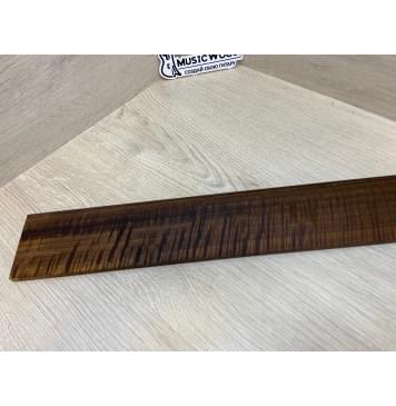 Орех Грецкий Волнистый Печёный 180гр заготовка накладки для электрогитары Радиал ААА Волна АА 7.5х78х550 мм-14