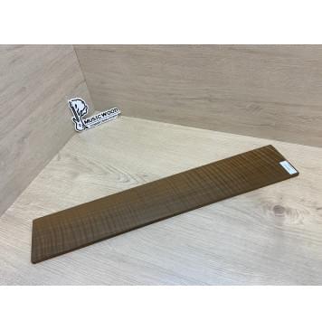 Орех Грецкий Волнистый Печёный 180гр заготовка накладки для электрогитары Радиал АА Волна ААА 8.5х98-90х555 мм-7