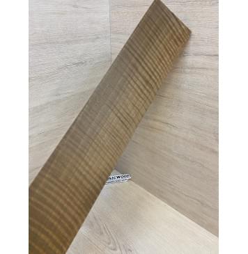 Орех Грецкий Волнистый Печёный 180гр заготовка накладки для электрогитары Радиал АА Волна ААА 8.5х98-90х555 мм-13