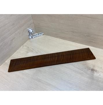 Орех Грецкий Волнистый Печёный 180гр заготовка накладки для электрогитары Радиал АА Волна ААА 8.5х98-90х555 мм-18