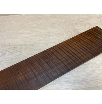 Орех Грецкий Волнистый Печёный 180гр заготовка накладки для электрогитары Радиал АА Волна ААА 8.5х98-90х555 мм-12