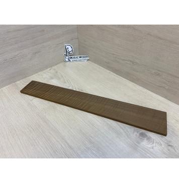 Орех Грецкий Волнистый Печёный 180гр заготовка накладки для электрогитары Радиал АА Волна ААА 8.5х92-77х555 мм-3