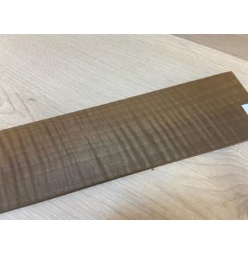 Орех Грецкий Волнистый Печёный 180гр заготовка накладки для электрогитары Радиал АА Волна ААА 8.5х92-77х555 мм-5