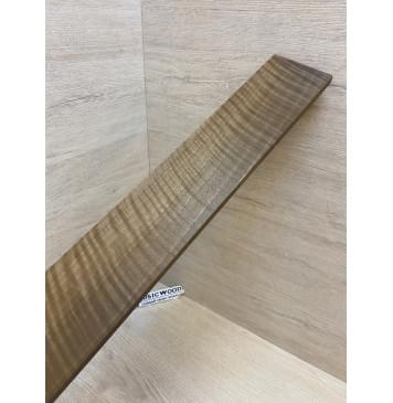 Орех Грецкий Волнистый Печёный 180гр заготовка накладки для электрогитары Радиал АА Волна ААА 8.5х92-77х555 мм-11