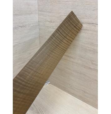 Орех Грецкий Волнистый Печёный 180гр заготовка накладки для электрогитары Радиал АА Волна ААА 8.5х92-77х555 мм-19