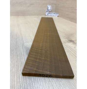 Орех Грецкий Волнистый Печёный 180гр заготовка накладки для электрогитары Радиал АА Волна ААА 9х104-95х555 мм-5