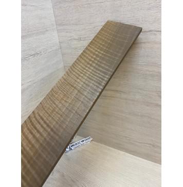 Орех Грецкий Волнистый Печёный 180гр заготовка накладки для электрогитары Радиал АА Волна ААА 9х104-95х555 мм-7