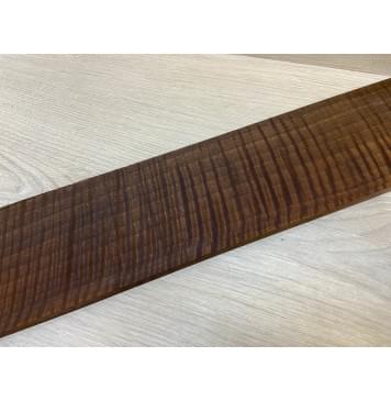 Орех Грецкий Волнистый Печёный 180гр заготовка накладки для электрогитары Радиал АА Волна ААА 9х104-95х555 мм-13