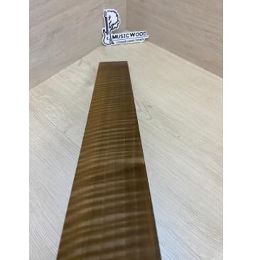 Орех Грецкий Волнистый Печёный 180гр заготовка накладки для электрогитары Радиал АА Волна ААА 9х76х560 мм-6