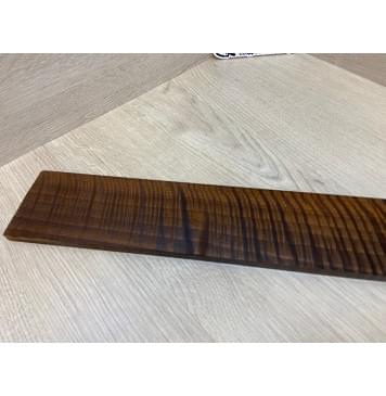 Орех Грецкий Волнистый Печёный 180гр заготовка накладки для электрогитары Радиал АА Волна ААА 9х76х560 мм-12