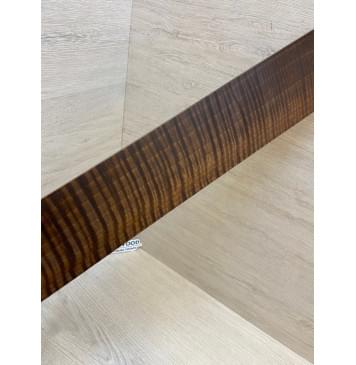 Орех Грецкий Волнистый Печёный 180гр заготовка накладки для электрогитары Радиал АА Волна ААА 9х76х560 мм-11