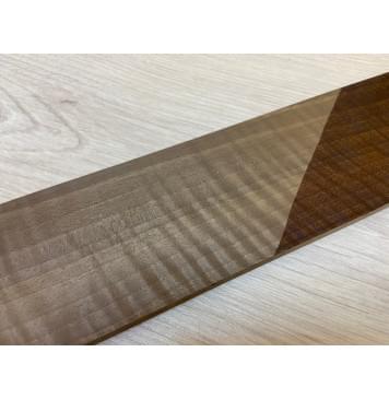 Орех Грецкий Волнистый Печёный 180гр заготовка накладки для электрогитары Радиал АА Волна ААА 9х72х555 мм-7