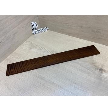 Орех Грецкий Волнистый Печёный 180гр заготовка накладки для электрогитары Радиал АА Волна ААА 9х72х555 мм-0