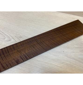 Орех Грецкий Волнистый Печёный 180гр заготовка накладки для электрогитары Радиал АА Волна ААА 9х72х555 мм-9