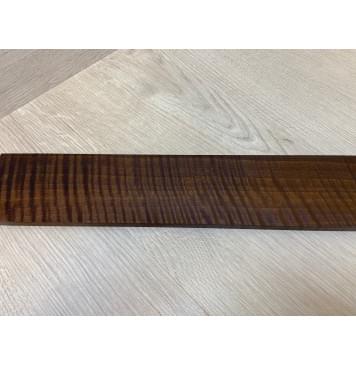 Орех Грецкий Волнистый Печёный 180гр заготовка накладки для электрогитары Радиал АА Волна ААА 9х72х555 мм-12