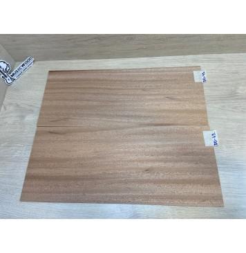 Махагон Кая заготовка комплекта (Дека + Обечайки) акустической гитары Радиал АА 4х227х550 мм (Дека 2шт) Радиал АА 4х125х855 мм (Обечайка 2шт)-1