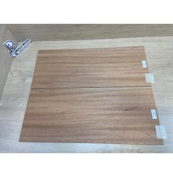 Махагон Кая заготовка комплекта (Дека + Обечайки) акустической гитары Радиал АА 4х227х550 мм (Дека 2шт) Радиал АА 4х125х855 мм (Обечайка 2шт)-5