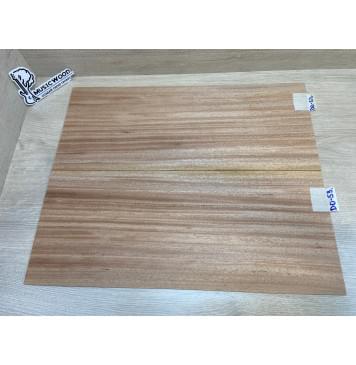 Махагон Кая заготовка комплекта (Дека + Обечайки) акустической гитары Радиал АА 4.2х228х550 мм (Дека 2шт) Радиал АА 4.2х125х855 мм (Обечайка 2шт)-3