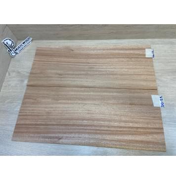 Махагон Кая заготовка комплекта (Дека + Обечайки) акустической гитары Радиал АА 4х230х555 мм (Дека 2шт) Радиал АА 4.3х125х855 мм (Обечайка 2шт)-3