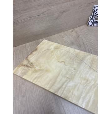 Клён Американский Каповый заготовка на топ под заливку Смешанный АА Кап ААА 14х185х535 мм (1шт. под распил)-9