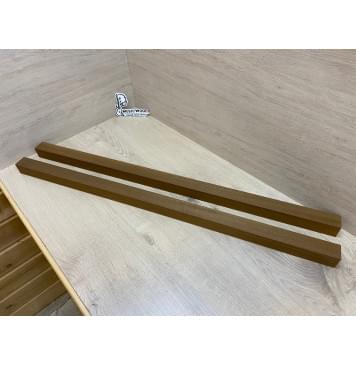 Ясень Печёный 180гр заготовка для переклеенного грифа бас-гитары Радиал АА 38х(38-38)х940 мм-0