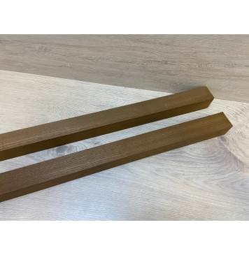 Ясень Печёный 180гр заготовка для переклеенного грифа бас-гитары Радиал АА 38х(38-38)х940 мм-10