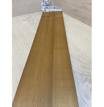 Клён Печёный 180гр заготовка грифа безголовой гитары Радиал АА 28х(42-23-42)х580 мм - из 3х частей-5