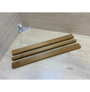 Клён Печёный 180гр заготовка грифа безголовой гитары Радиал АА 28х(42-23-42)х580 мм - из 3х частей-10