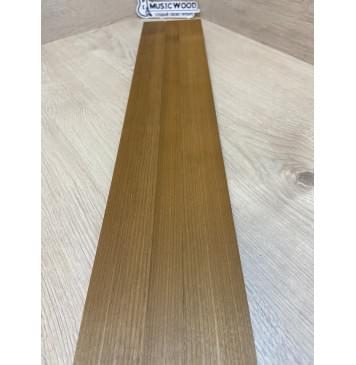 Клён Печёный 180гр заготовка грифа безголовой гитары Радиал АА 28х(42-23-42)х580 мм - из 3х частей-6